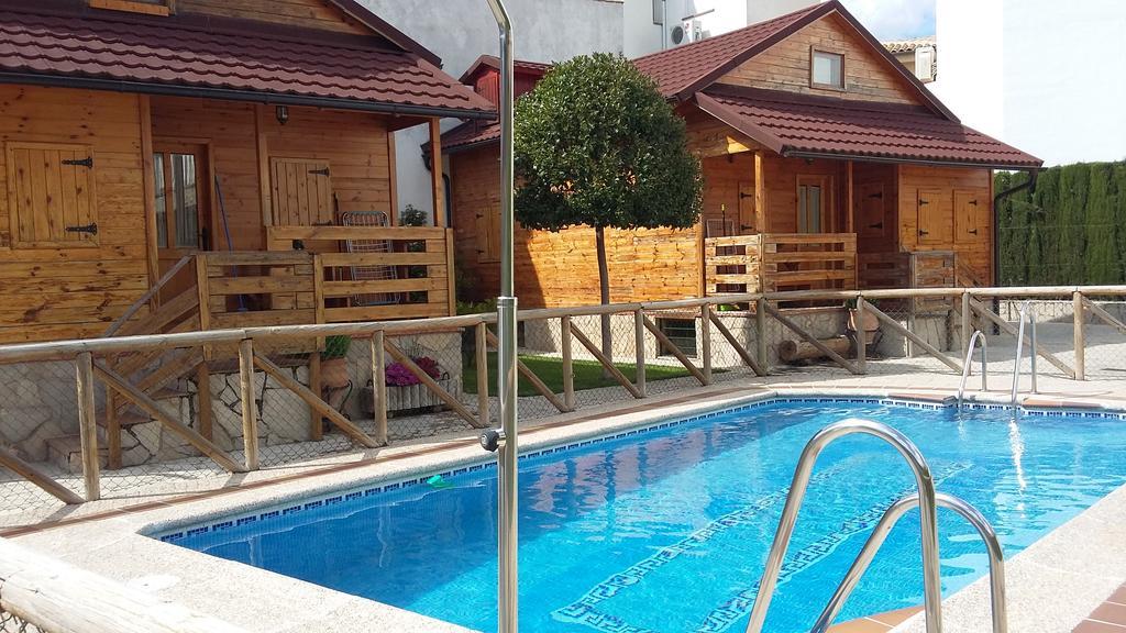 Cabanas De Madera El Rinconcillo Arroyo Frio Bagian luar foto