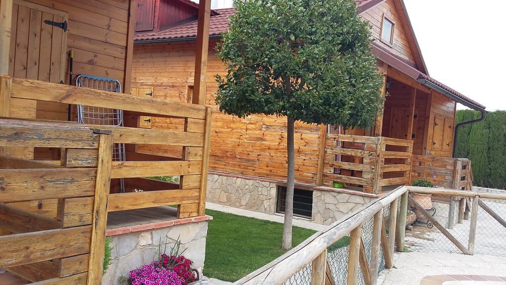 Cabanas De Madera El Rinconcillo Arroyo Frio Bagian luar foto