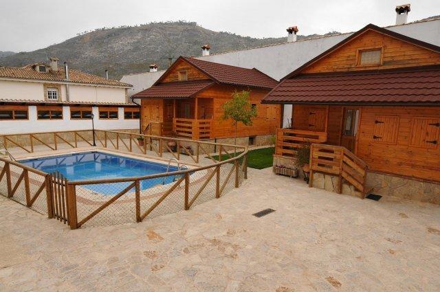 Cabanas De Madera El Rinconcillo Arroyo Frio Ruang foto